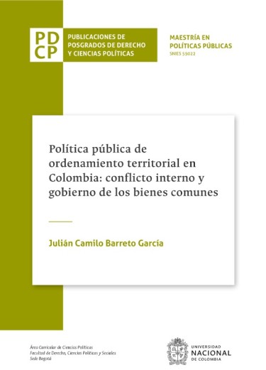 Política pública de ordenamiento territorial en Colombia