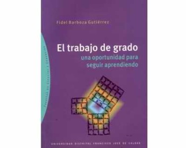 El trabajo de grado