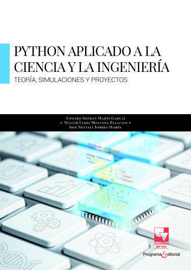 Portada de la publicación Python aplicado a la ciencia y la ingeniería