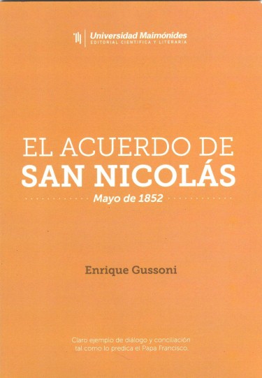 El acuerdo de San Nicolas